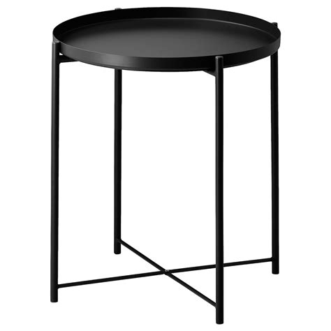 Closeout Ikea Metal Round Side Table